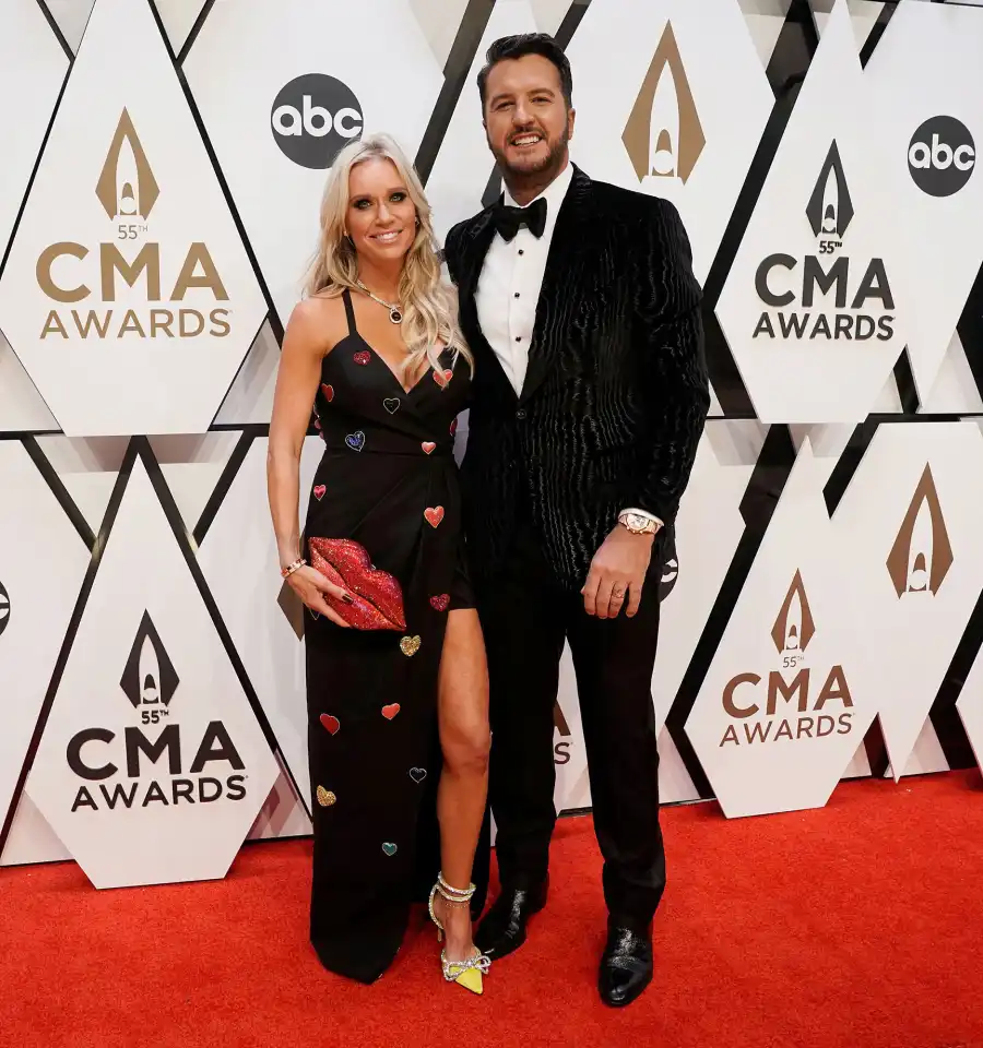 CMAs Couples Luke Bryan Caroline Boyer