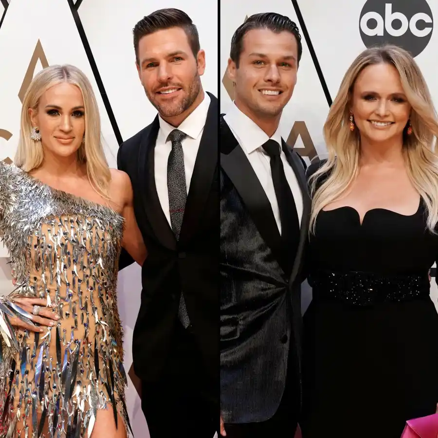 CMAs Couples Carrie Underwood Mike Fisher Miranda Lambert Brendan McLoughlin