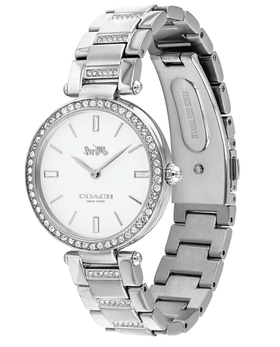 COACH Women's Park Stainless Steel Bracelet Watch 34mm