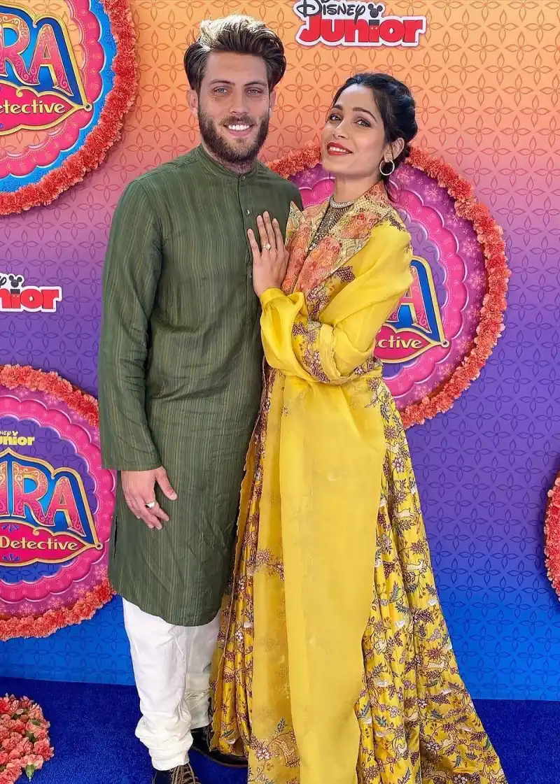 Freida Pinto Gives Birth, Welcomes 1st Baby With Husband Cory Tran