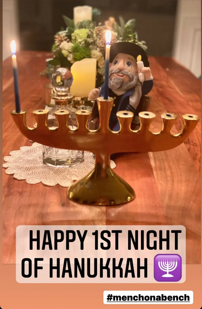 Hanukkah 2021 Andy Cohen Mayim Bialik and More Celebrate