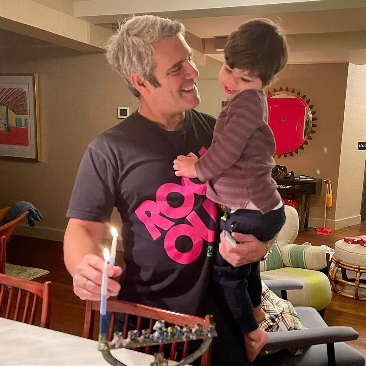 Hanukkah 2021 Andy Cohen Mayim Bialik and More Celebrate