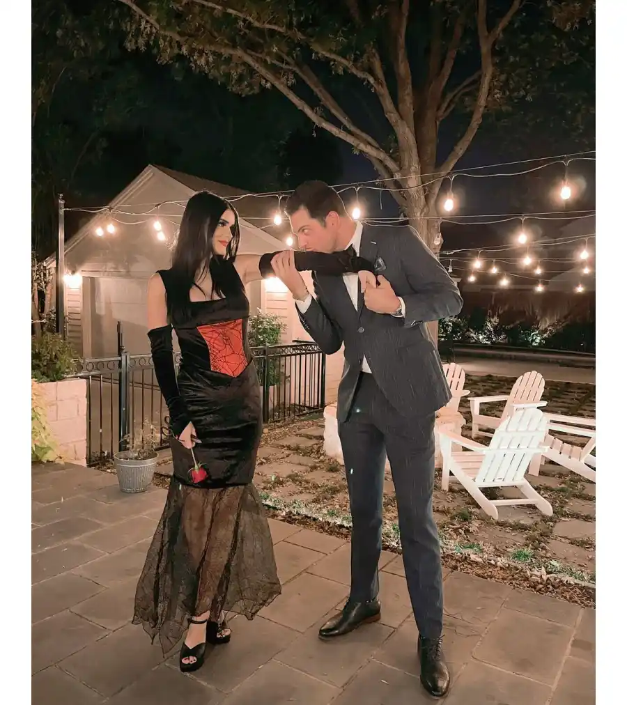 Happy Halloween Adam Gottschalk Instagram Bachelor Pregnant Raven Gates Shares Baby Bump Pics Ahead of 1st Child