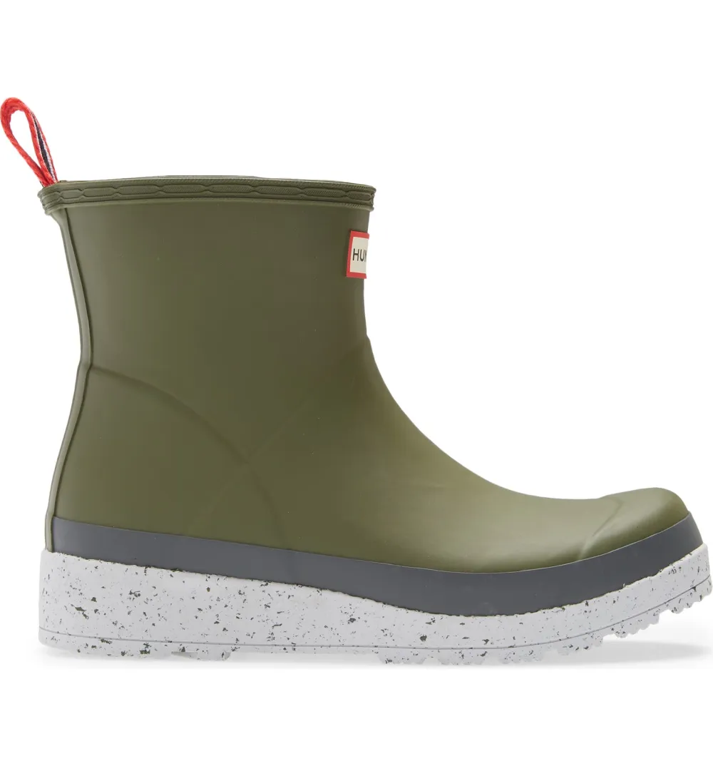 Hunter Original Play Speckled Platform Waterproof Rain Boot