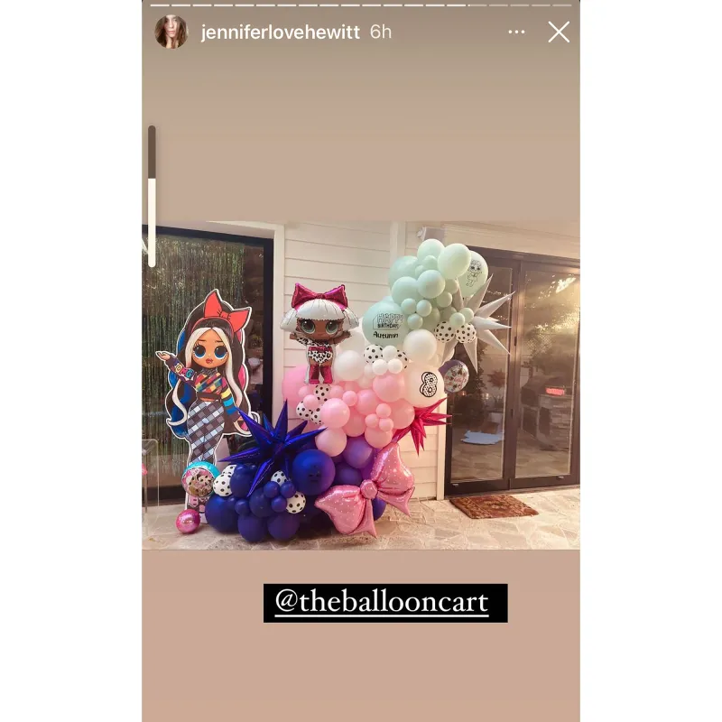 Inside Jennifer Love Hewitt’s 8th Birthday Party for Daughter Autumn: Photos