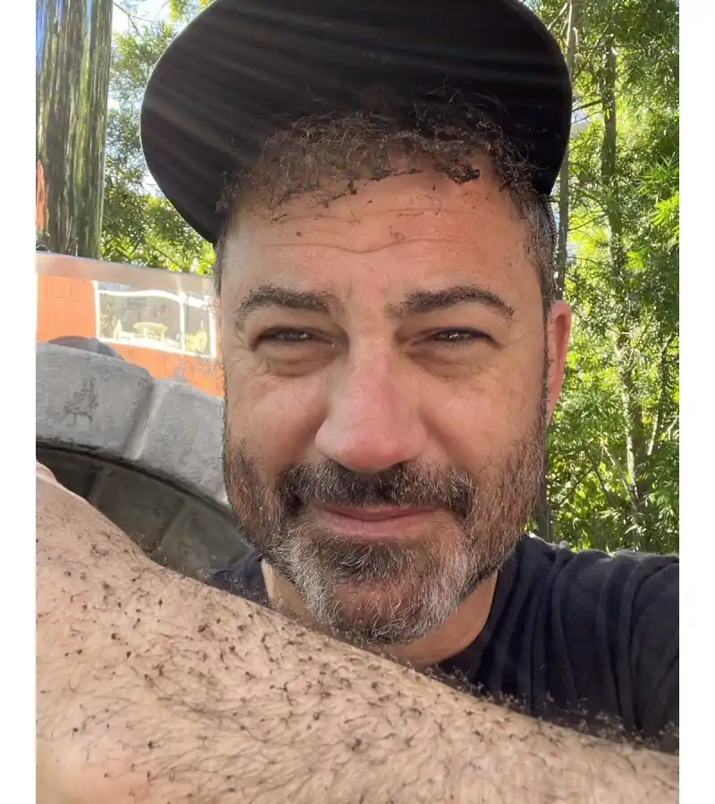 Jimmy Kimmel Burns Off His Eyebrows and Singes His Hair Cooking Thanksgiving Dinner 2