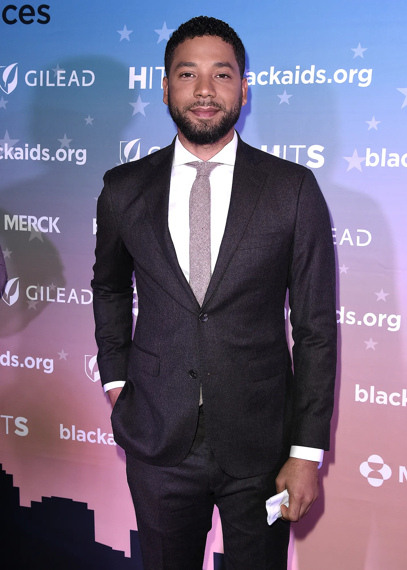 Jussie Smollett Makes 1st Red Carpet Appearance in Years After His Alleged Attack