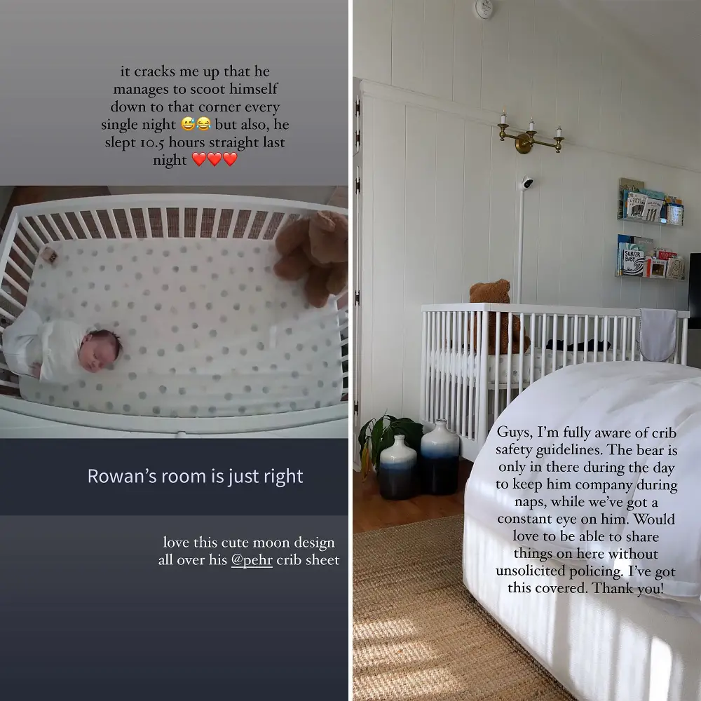 Kaitlynn Carter Claps Back at &lsquo;Unsolicited Policing&rsquo; After Posting Crib Shot of Son