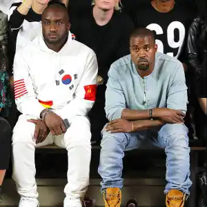 Virgil Abloh and Kanye West.