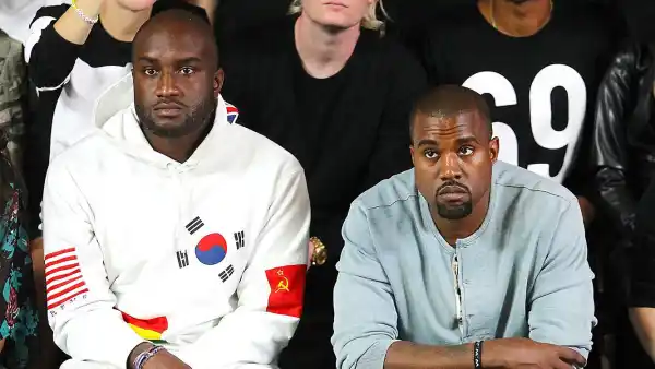Virgil Abloh and Kanye West.