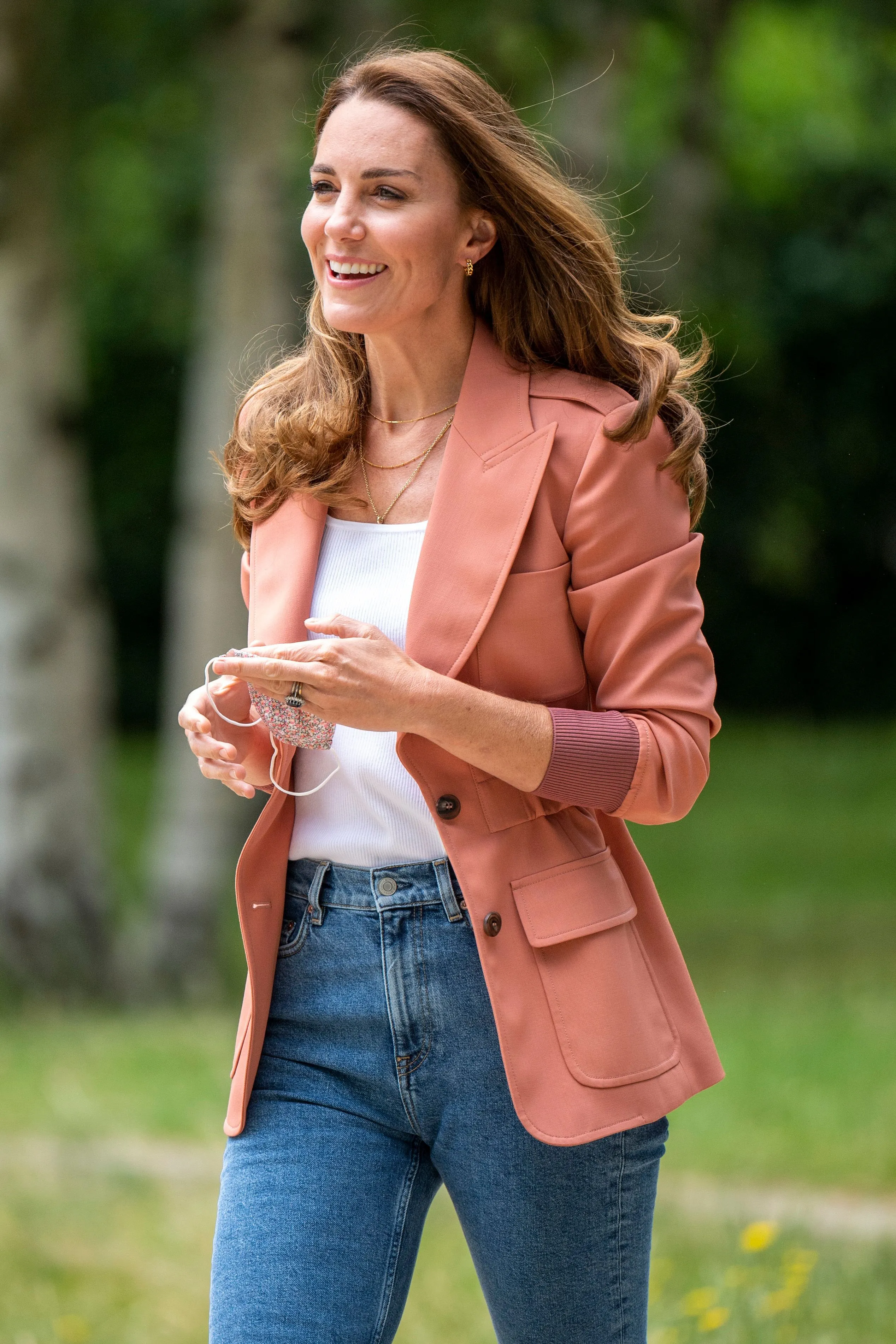 Duchess Kate of Cambridge visit to the Natural History Museum in London on June 22, 2021.