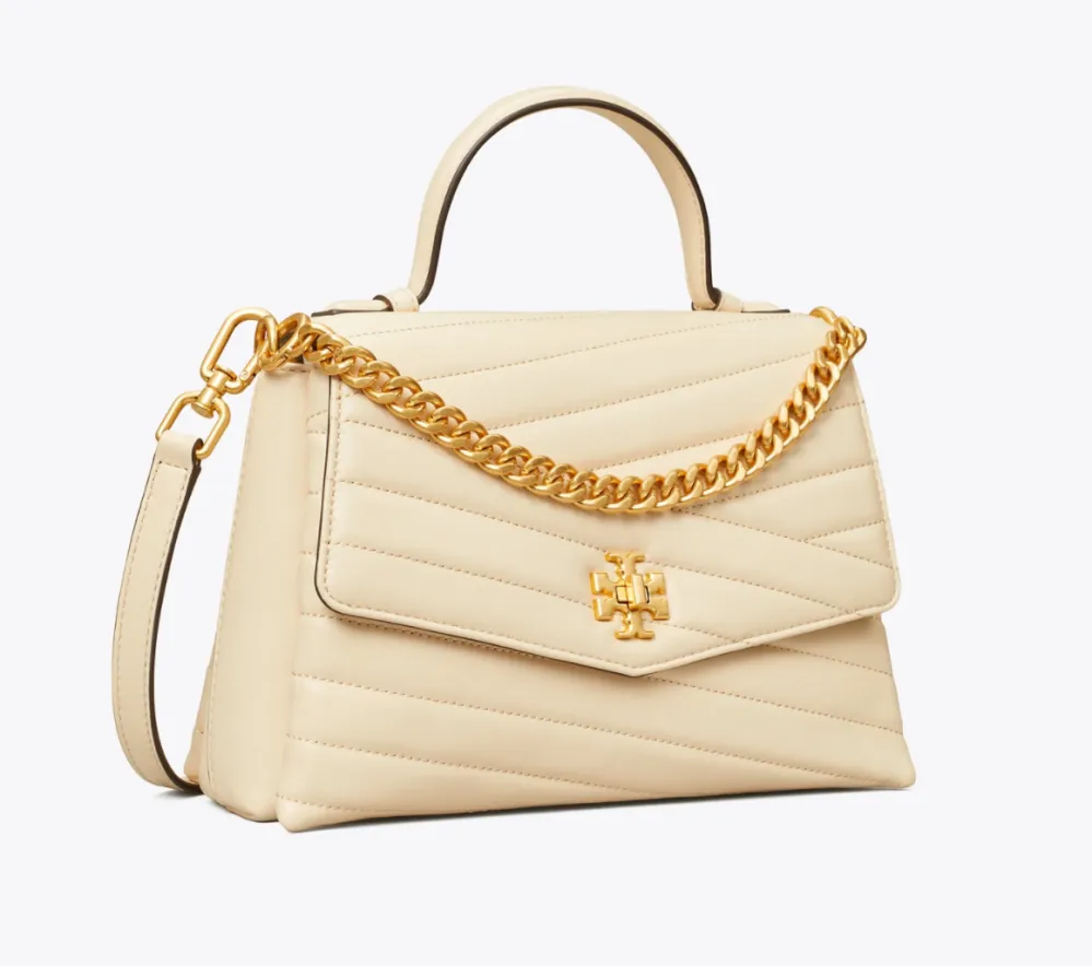 Kira Chevron Top-Handle Satchel