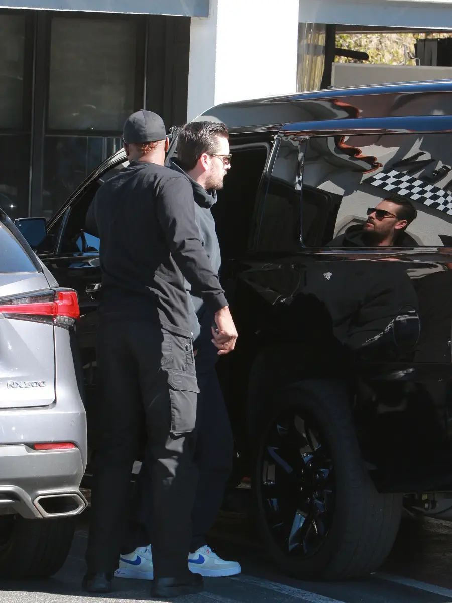 Kris Jenner and Scott Disick Spotted Filming Hulu Series After Kravis Engagement