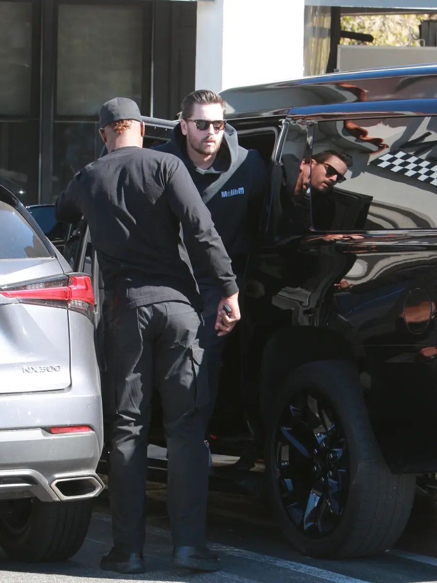 Kris Jenner and Scott Disick Spotted Filming Hulu Series After Kravis Engagement