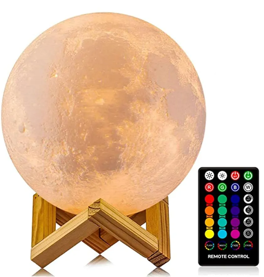 LOGROTATE Moon Lamp
