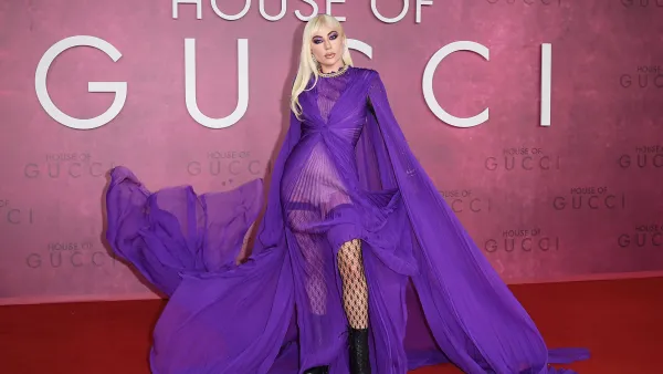 Lady Gaga House Gucci Premiere Dress Has Us Speechless