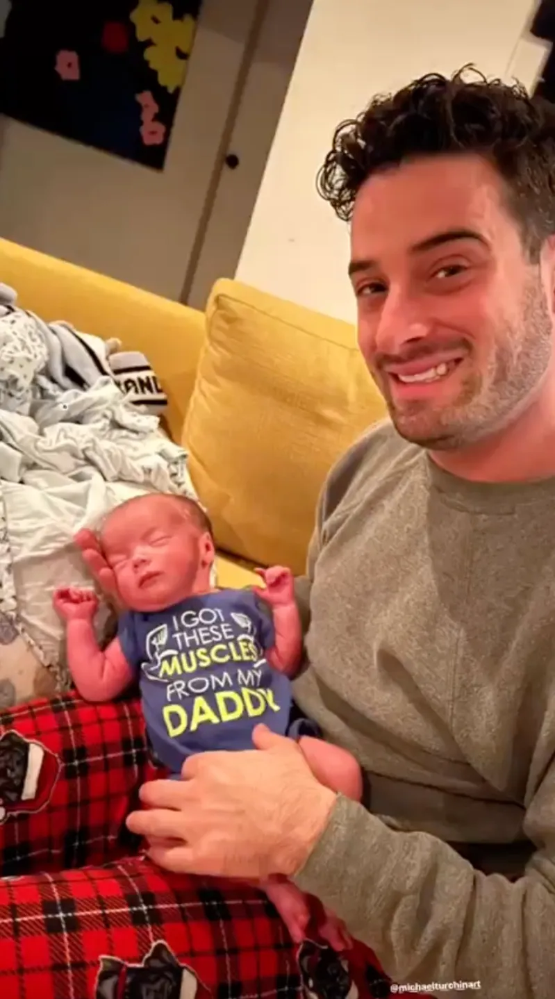 Lance Bass and Michael Turchin's Twins Alexander and Violet's Cutest Pics Muscle Man