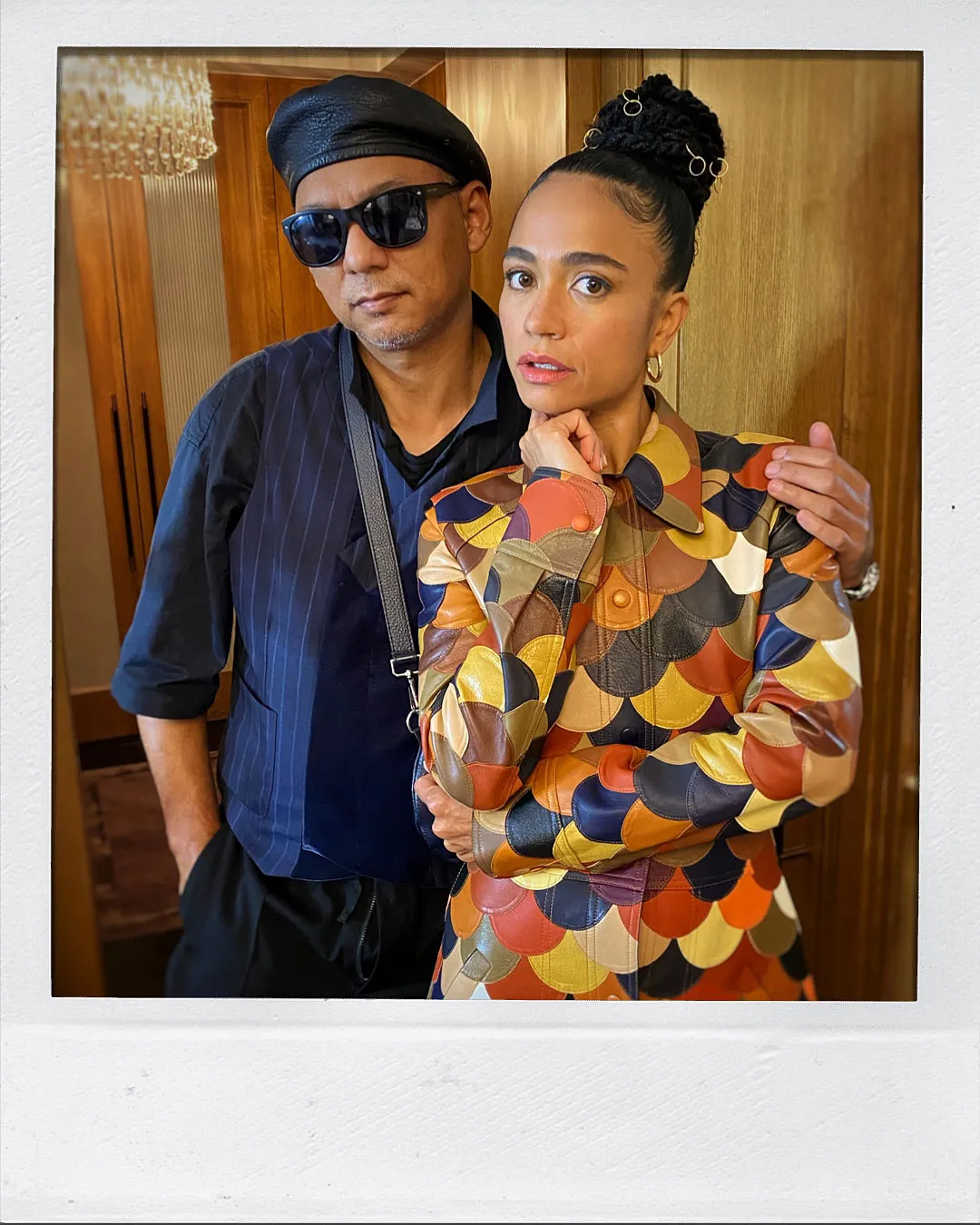 Marvel-ous Makeup Lauren Ridloffs Glam for Eternals Press Tour Was an Ode to Different Eras