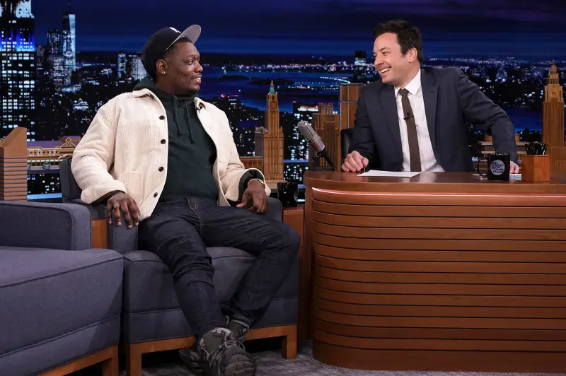 Michael Che Won’t Babysit Colin Jost and Scarlett Johnasson Son Tonight Show Jimmy Fallon