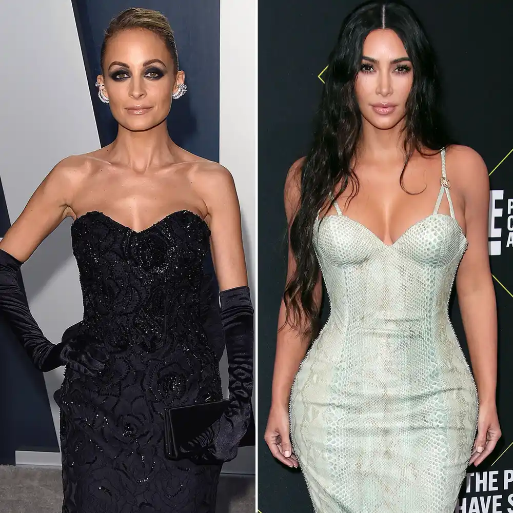 Nicole Richie and Kim Kardashian Sat Together During Paris Hilton&rsquo;s Wedding Reception