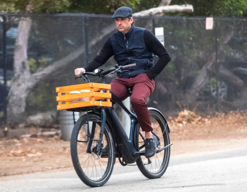 Patrick Dempsey They Cruise On Bikes Just Like Us