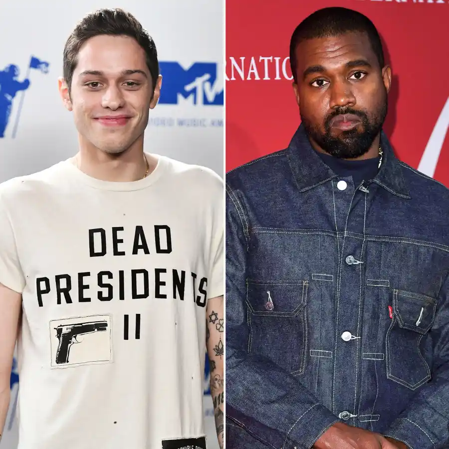 Pete Davidson’s Ups and Downs With Kanye West, Kardashian-Jenner Family