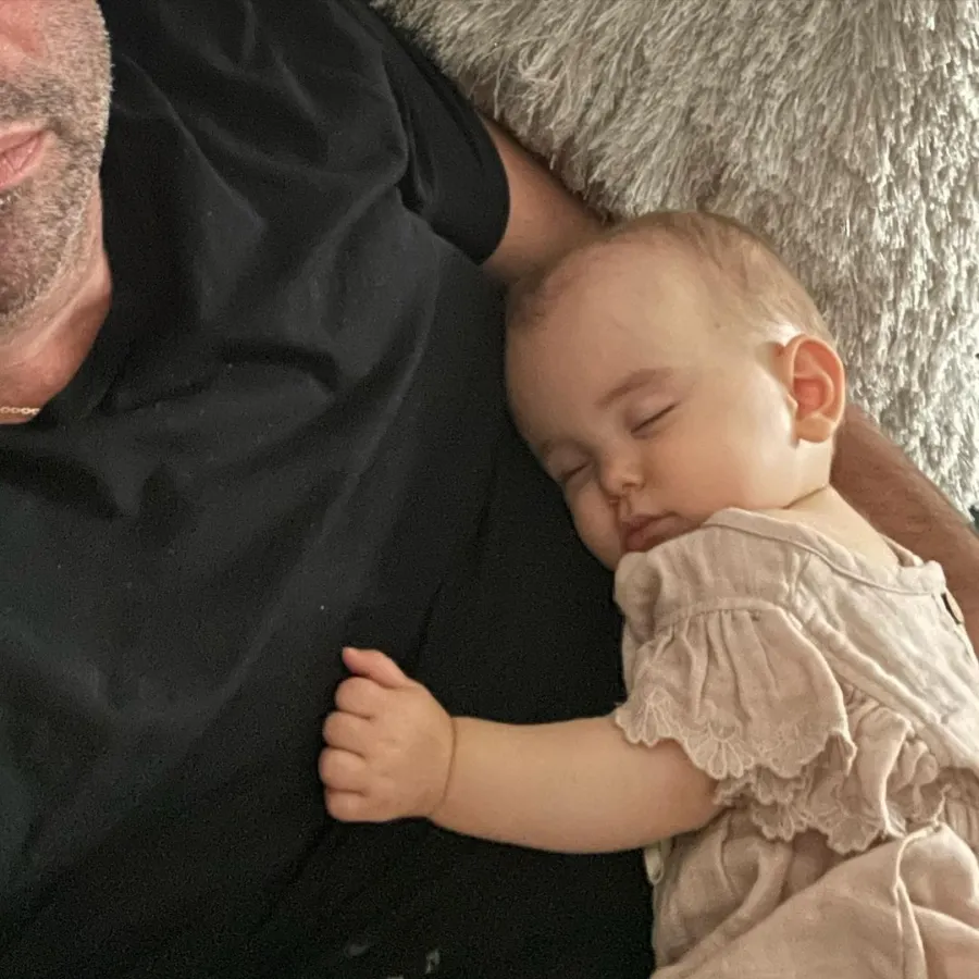 Randall Emmett Shares Solo Shots With Daughter Ocean Cute Cuddles