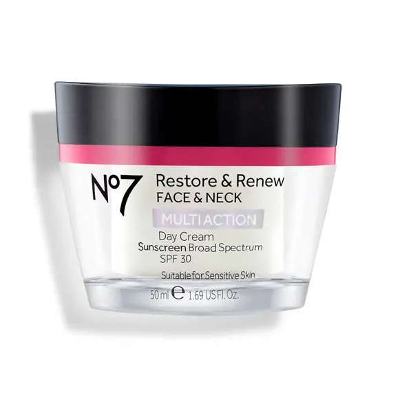 Restore & Renew Multi Action Face & Neck Day Cream SPF 30