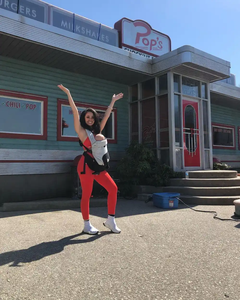 Riverdale Vanessa Morgan Shares Son River Milestones Where Time Going