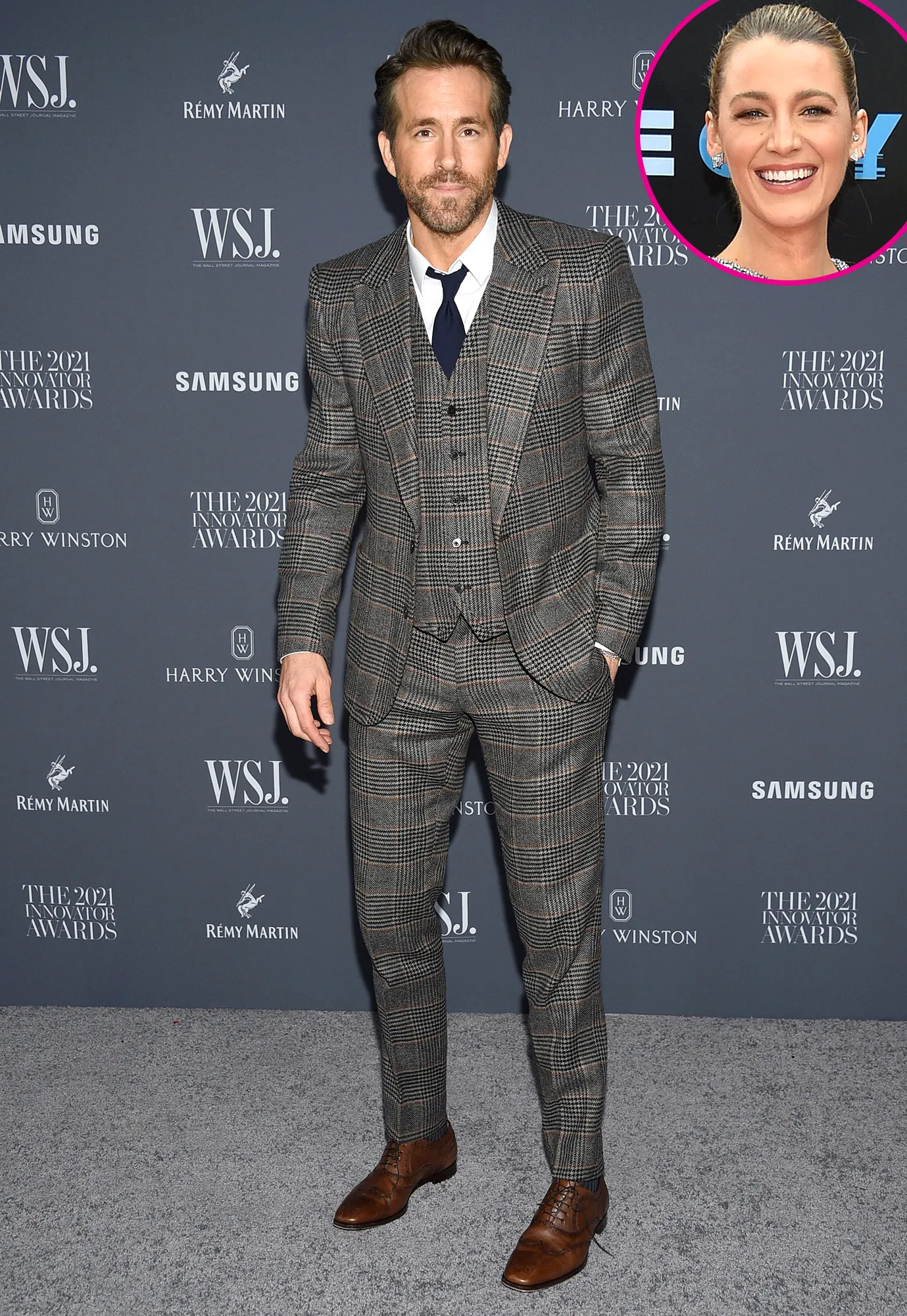 Ryan Reynolds Gushes Over Wife Blake Lively in Innovator Awards Speech