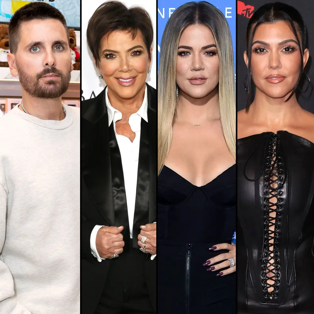Scott Is Staying Close to Kris and Khloe Amid &lsquo;Problems&rsquo; With Kourtney