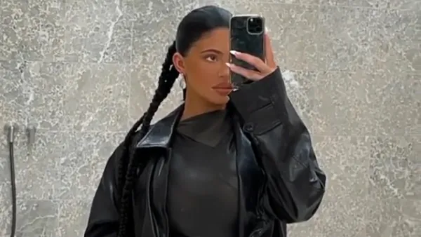 All Leather Look! See Pregnant Kylie Jenner’s ‘Date Night’ Style
