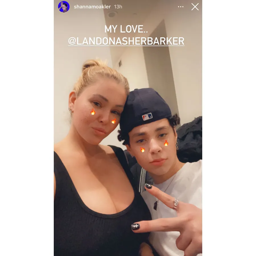 Shanna Moakler Posts Photo With Son Landon After Previous Drama My Love
