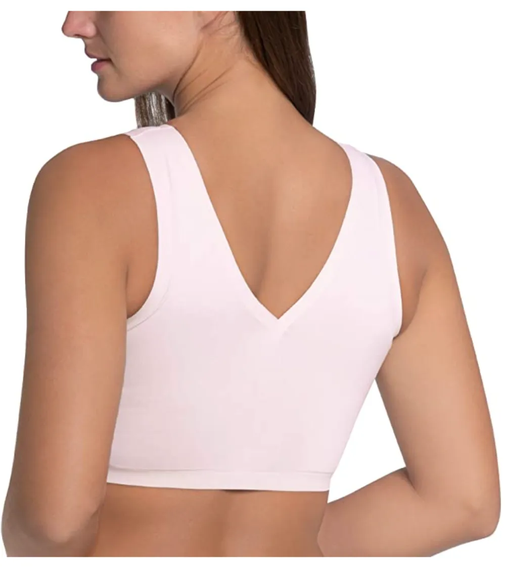 Skinnygirl 2 Pack V-Neck Laser Wirefree Everyday Comfort Lounge Bralette
