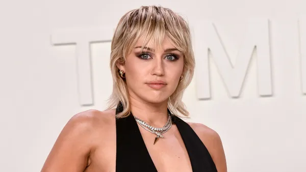 Stripped Down for Sneakers Miley Cyrus Rocks Nothing But a Pair of Gucci Kicks