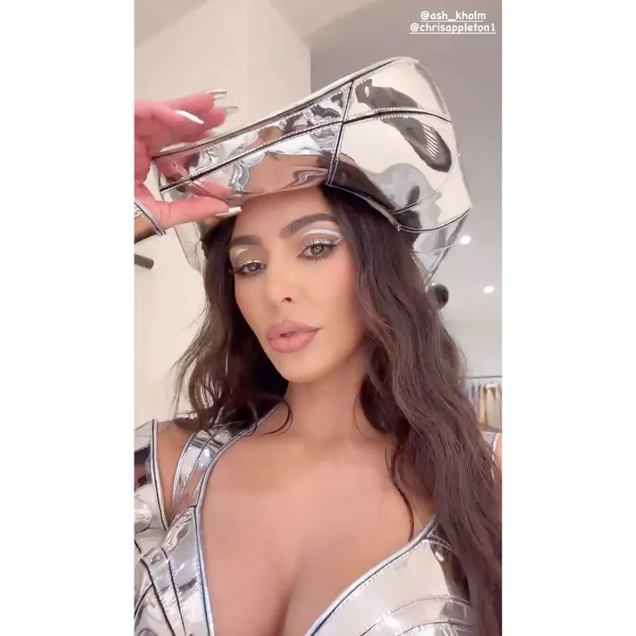 The Best Celeb Beauty Looks From Halloween Weekend Kim Kardashian