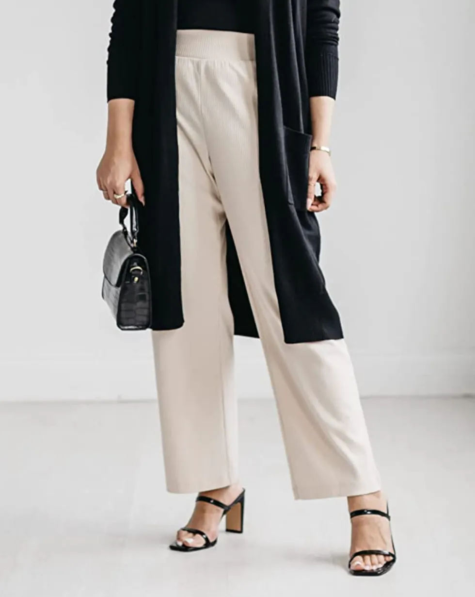 The Drop Women's Sandstorm Ribbed Pants by @ashleyrobertson