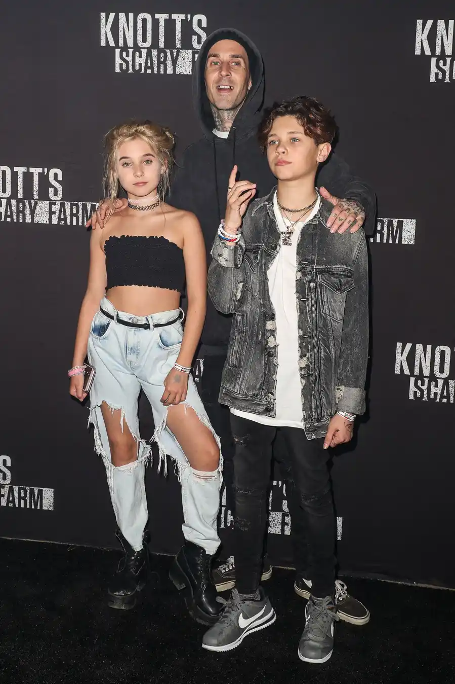 Travis Barker Best Dad Moments Over the Years 19