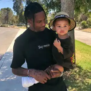 Travis Scott Daughter Stormi Hangs With His Grandma During Texas Visit