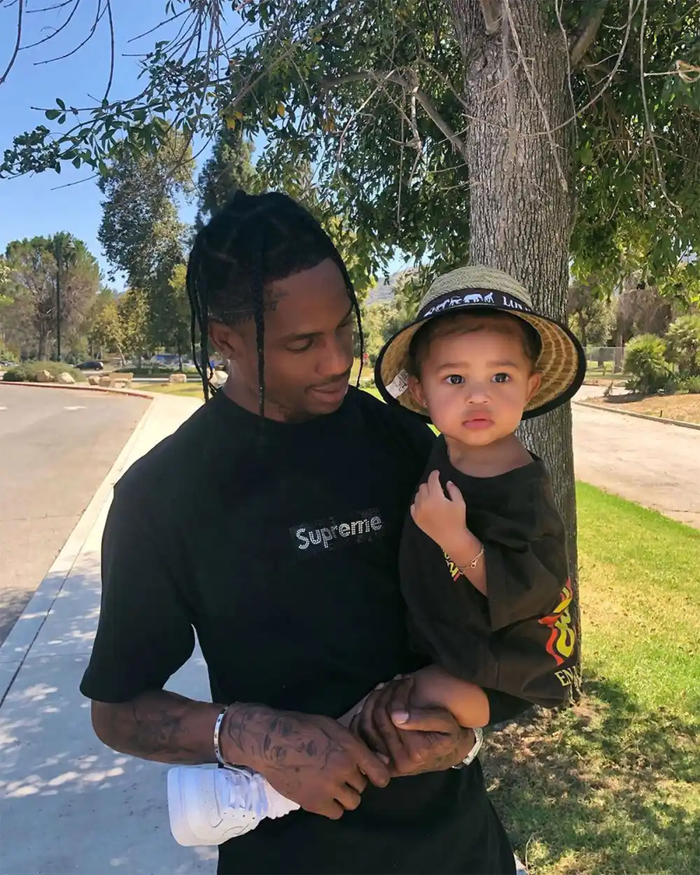 Travis Scott Daughter Stormi Hangs With His Grandma During Texas Visit
