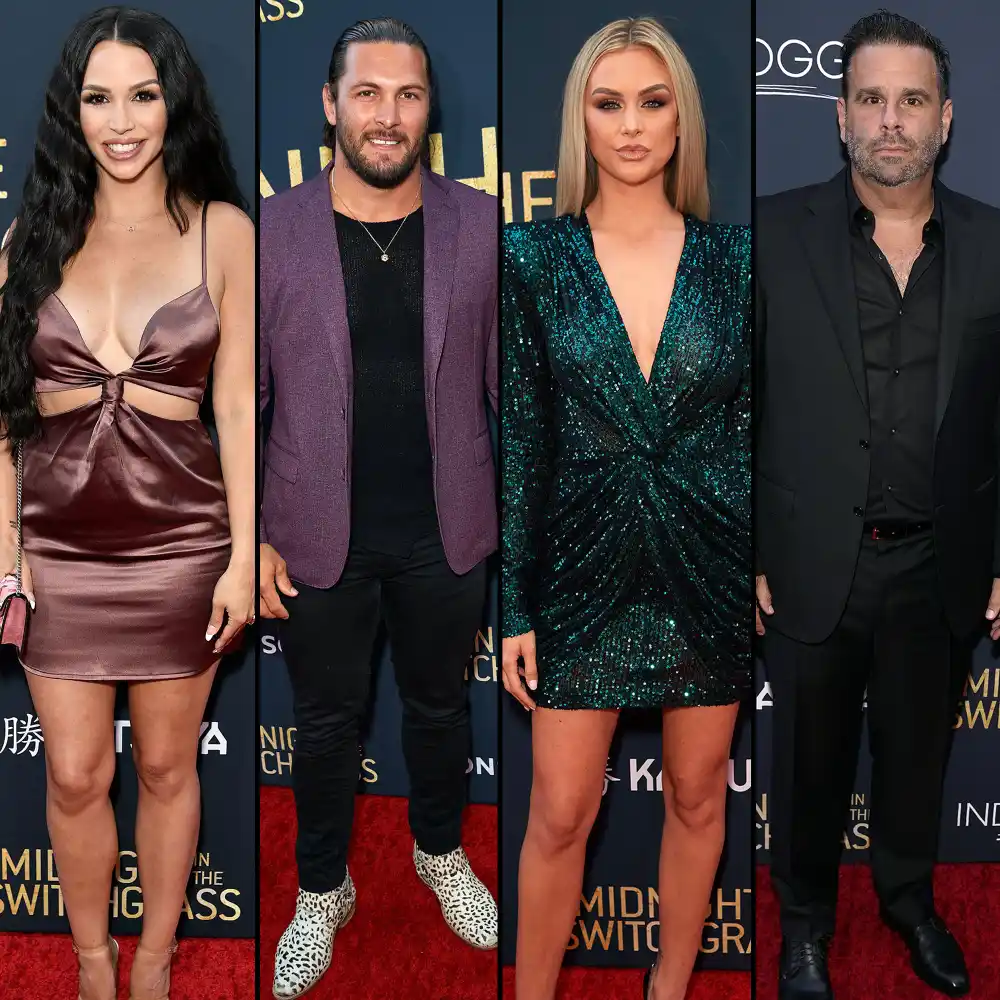 Vanderpump Rules Scheana Shay and Brock Davies Think Lala and Randall &lsquo;Need Some Time Apart After Their Split