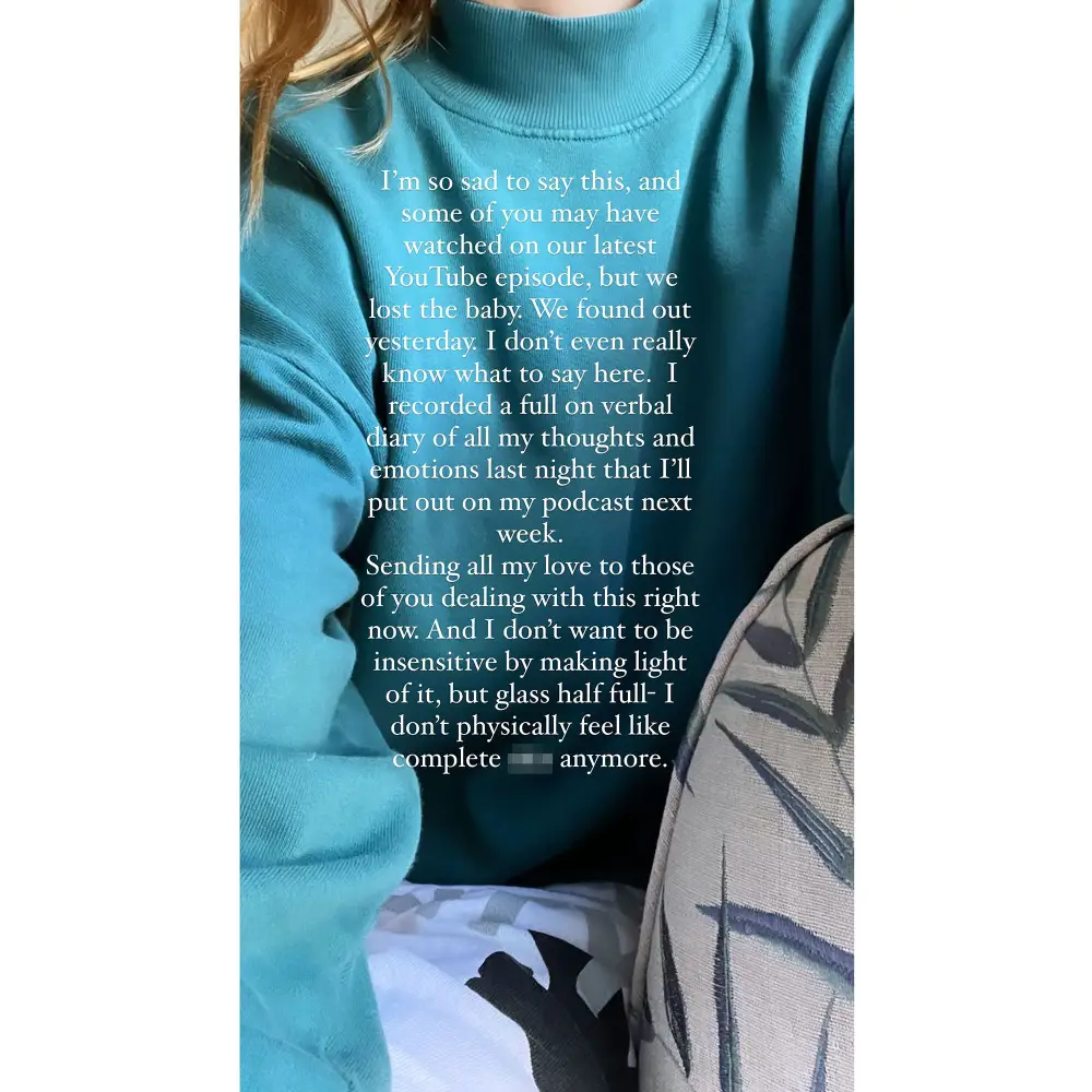 Whitney Port Reveals She Suffered Pregnancy Loss in Emotional Video 3