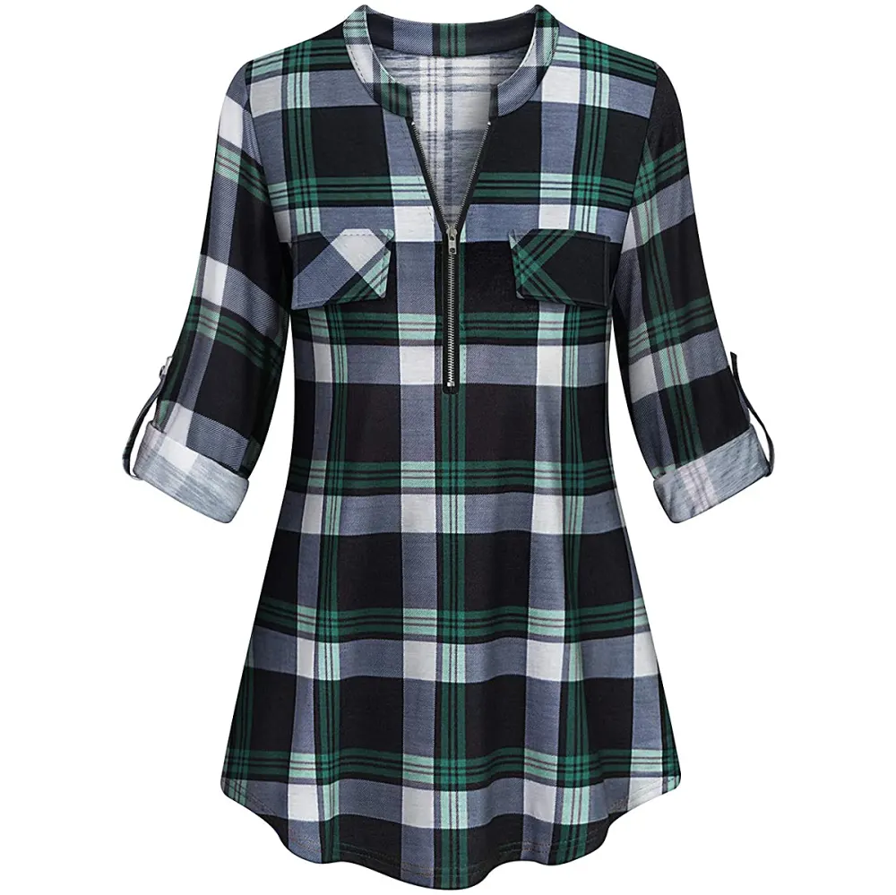 amazon-fashion-cyber-weekend-plaid-tunic