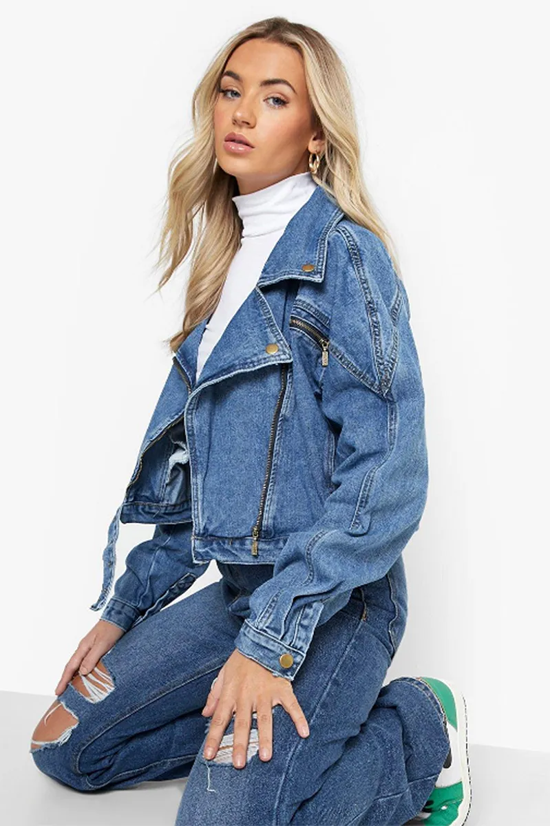 boohoo-singles-day-denim-biker-jacket