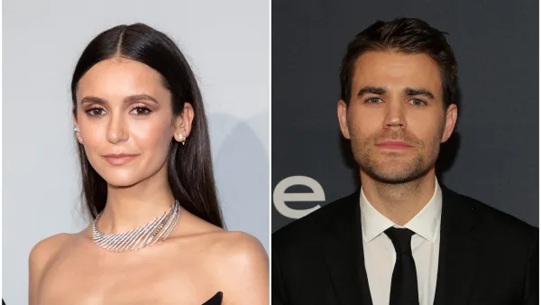 Nina Dobrev and Paul Wesley
