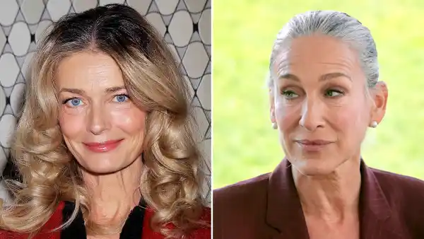 Paulina Porizkova Thanks Sarah Jessica Parker for Embracing Her 'Silver Roots' and 'Lines'