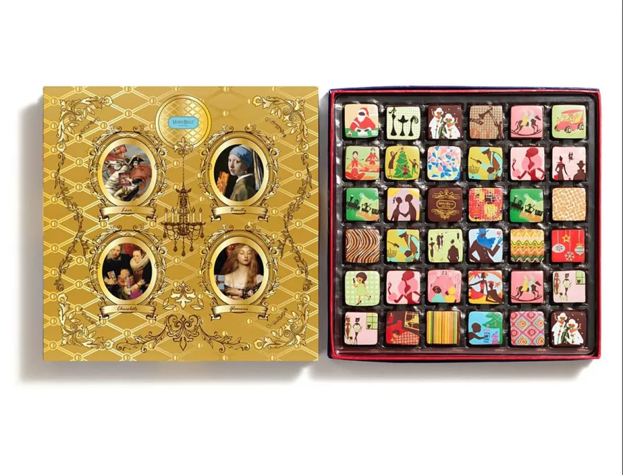 36 Piece Holiday Chocolate Ganache Box Buzzzz-o-Meter 51