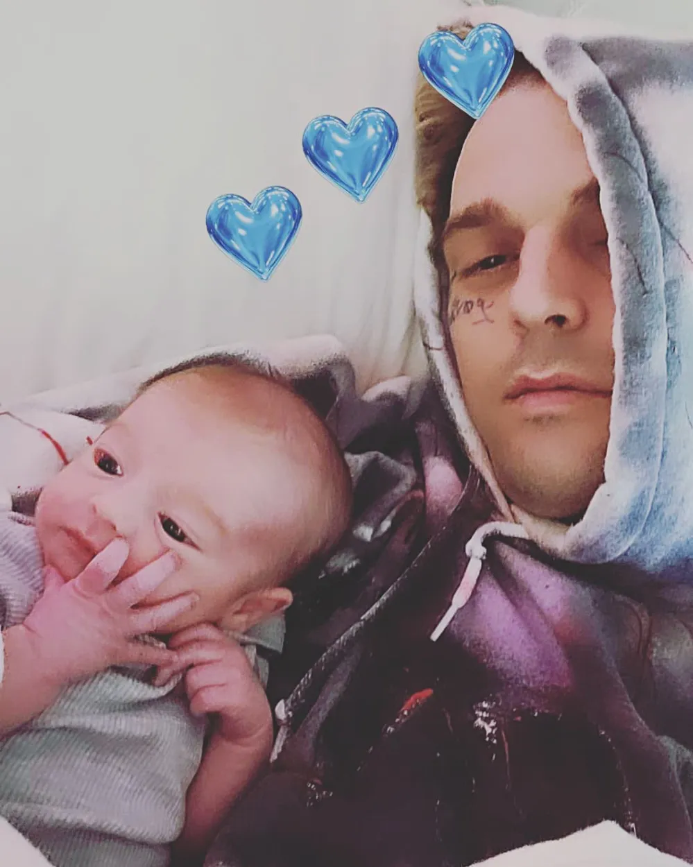 Aaron Carter Posts a Photo With Son Prince Amid Melanie Martin Split: &lsquo;Daddy&rsquo;s Boy'