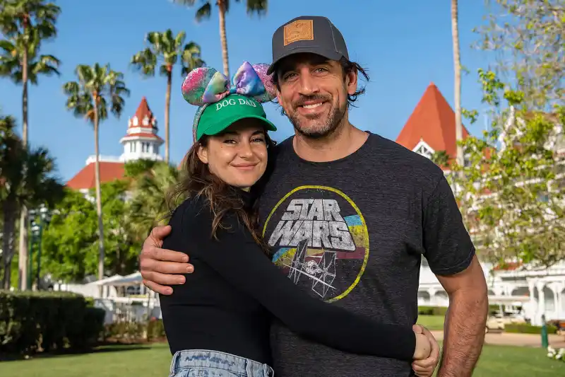 Aaron Rodgers and Shailene Woodley Most Surprising Celebrity Hookups of 2021