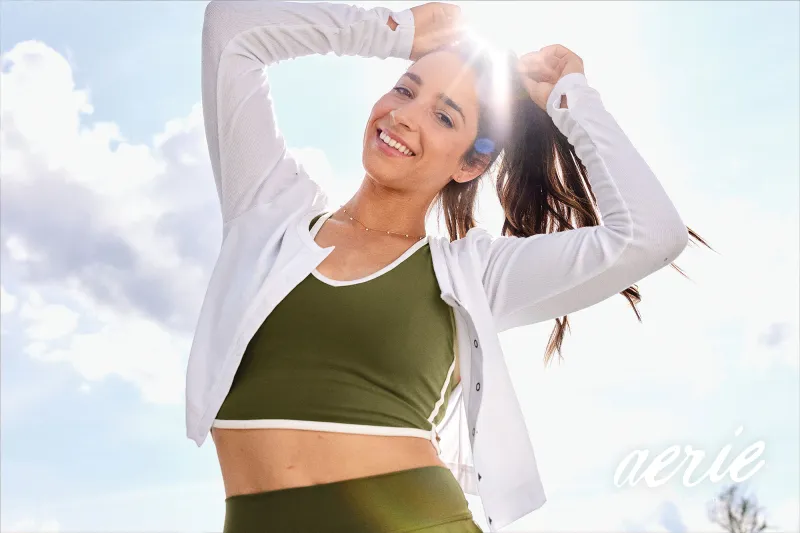 Aly Raisman Says Not Being in a Leotard Everyday Has Helped Her Practice Self Love and Body Acceptance